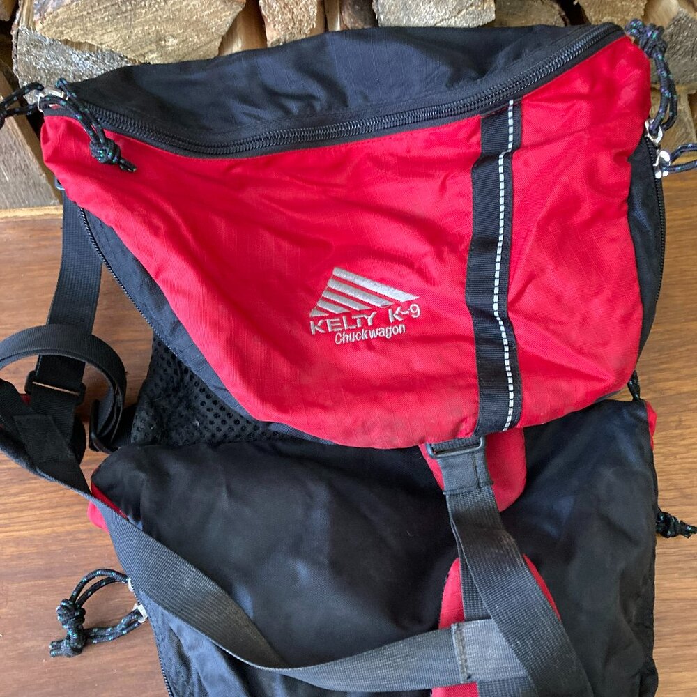 Kelty K-9 Chuckwagon K9 chuck wagon dog pack bag saddlebag back Large L hiking